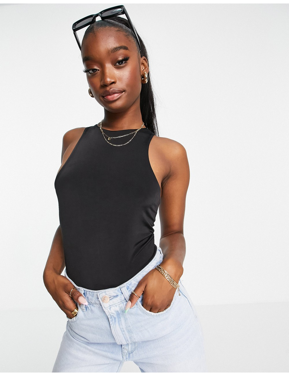 Missguided seamless racer...