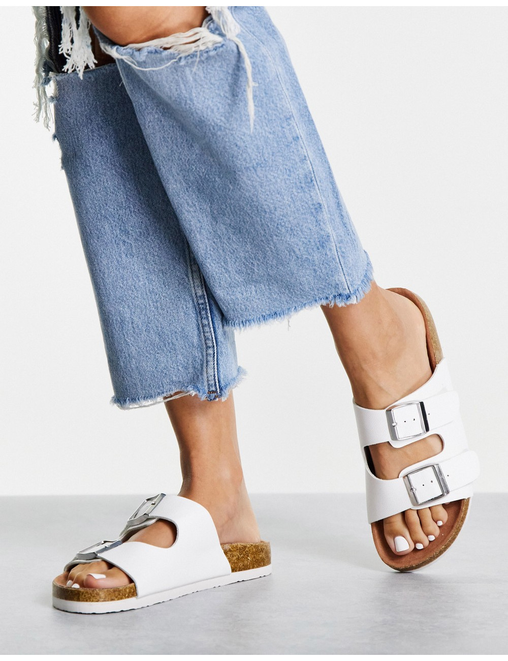Lipsy buckle detail sandals...