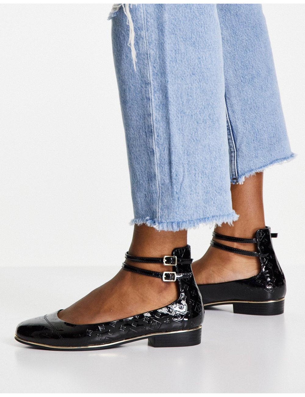 River Island ankle strap...