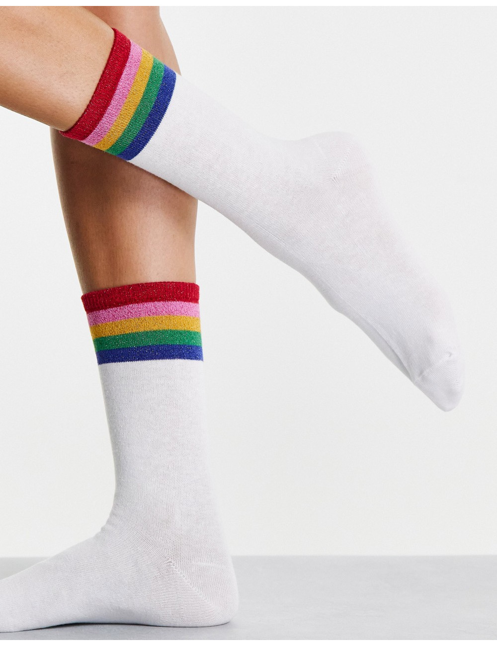 Accessorize socks with...