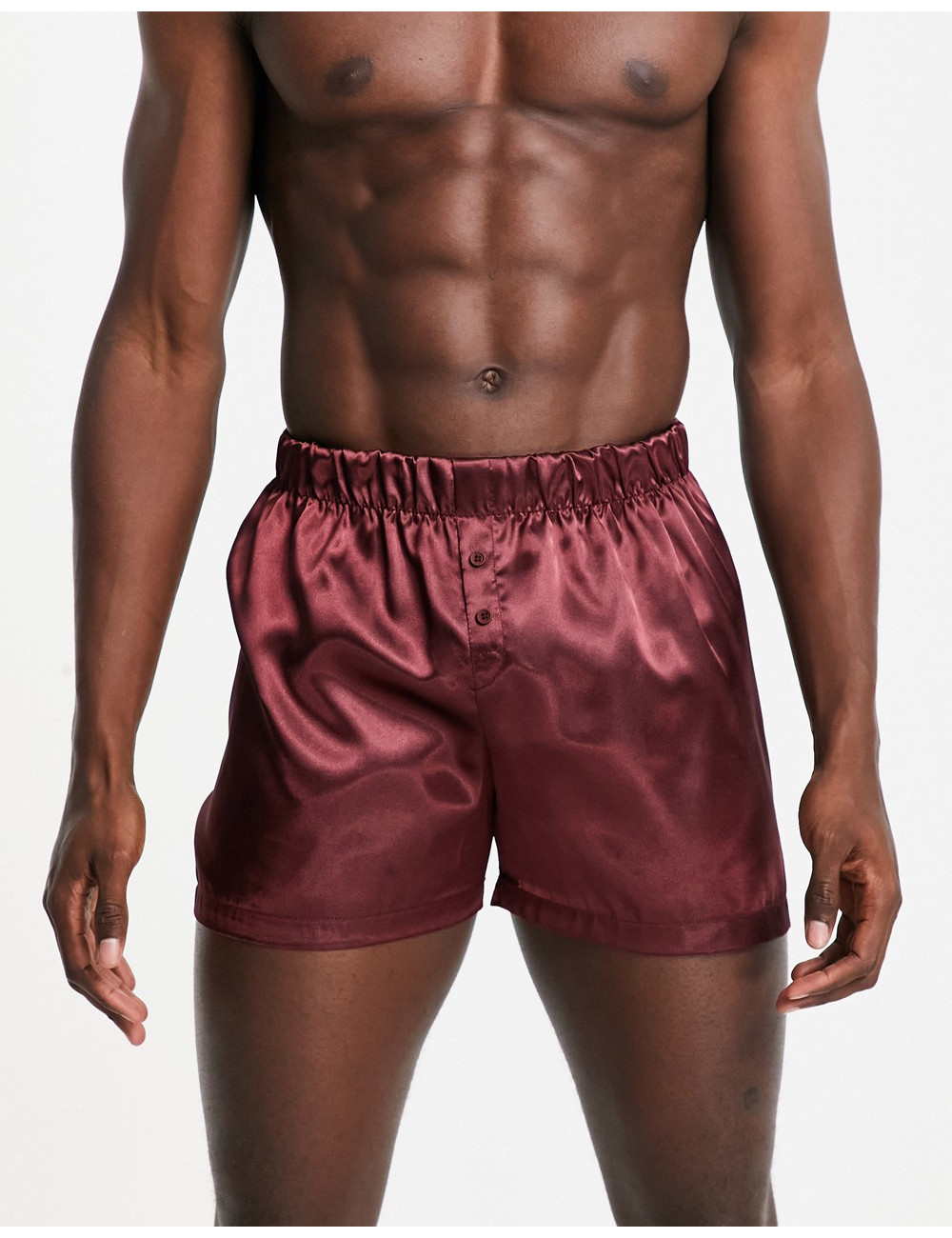 New Look satin boxer in...