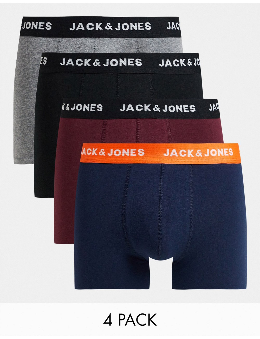 Jack & Jones 4 pack trunks...