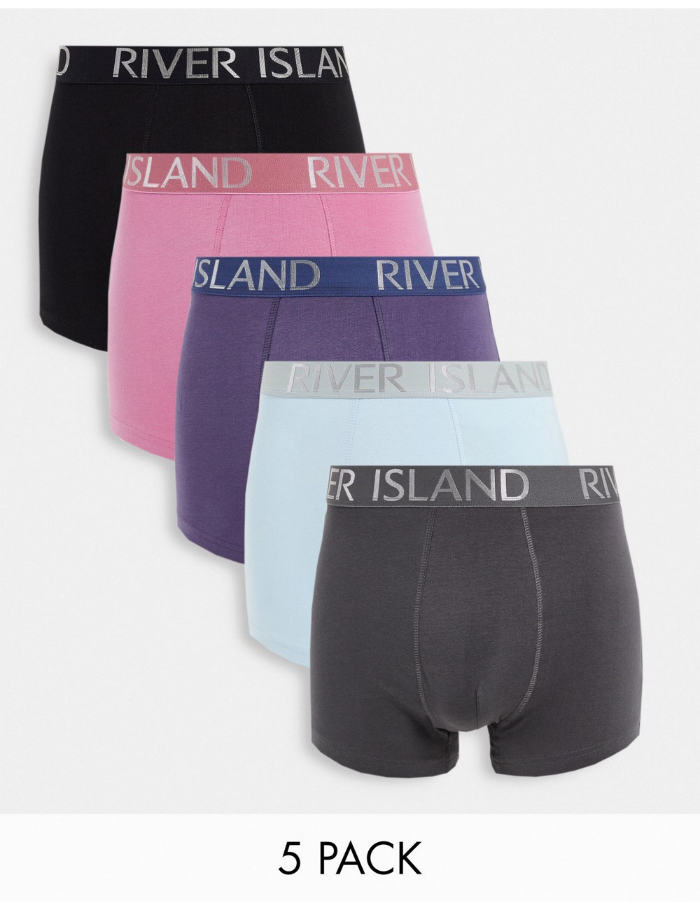 River Island 5 pack boxers...