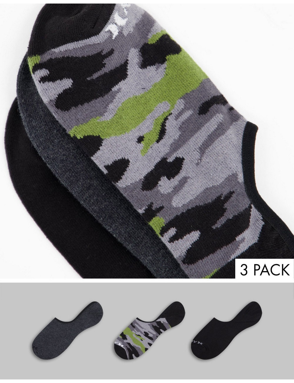 Hurley 3 Pack mens terry no...