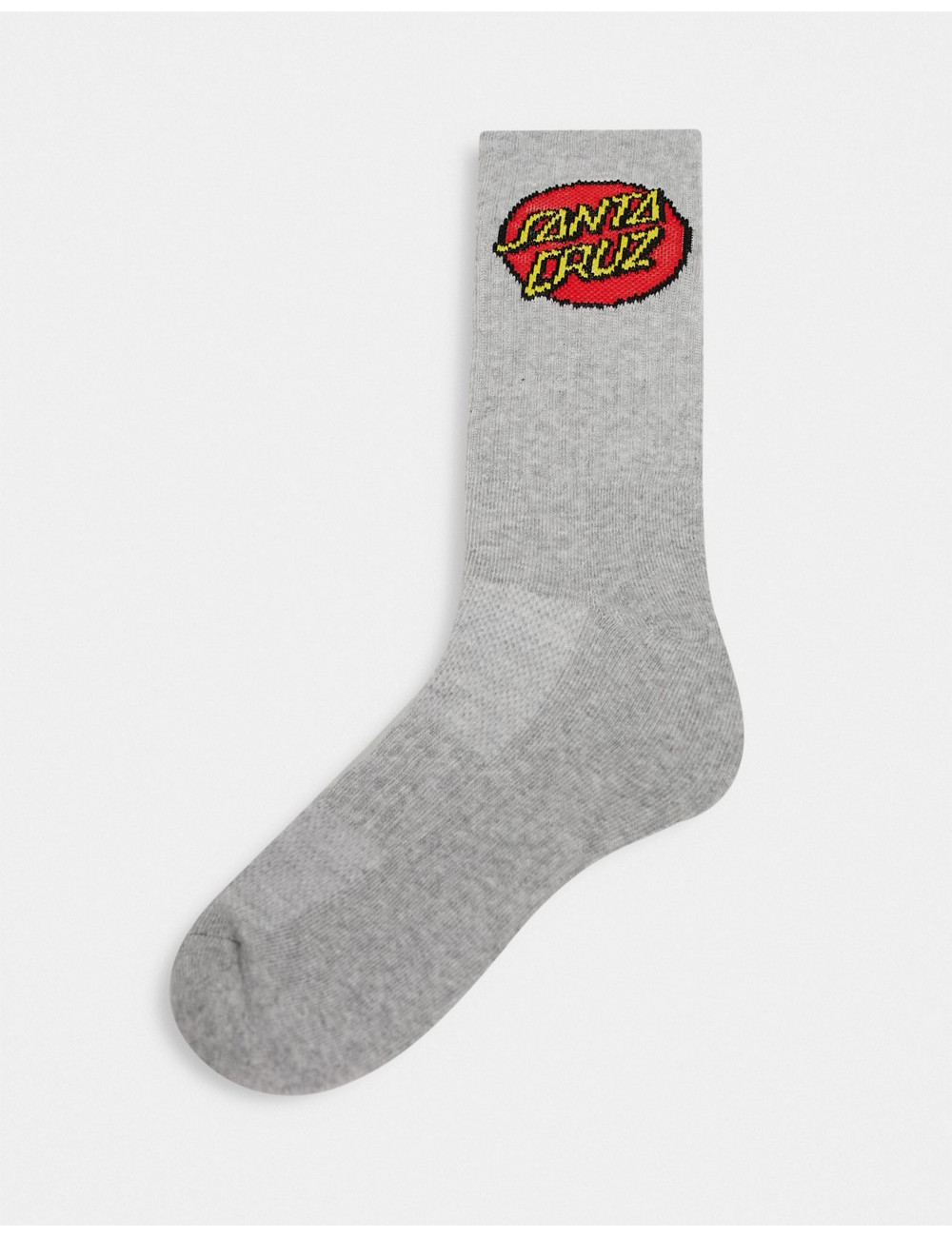 Santa Cruz dot socks in grey