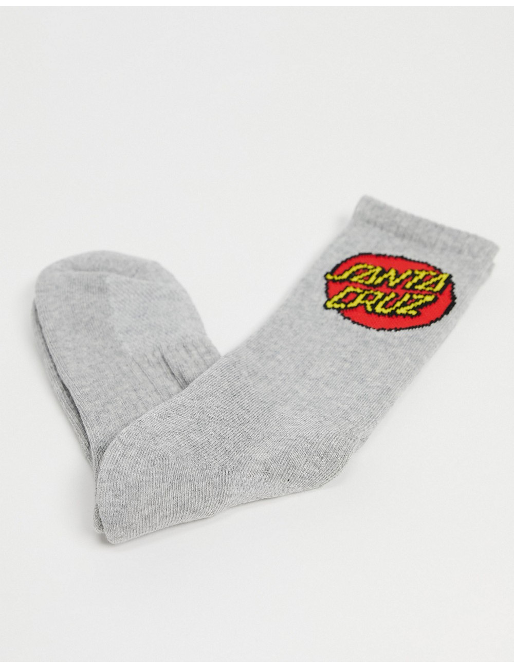 Santa Cruz dot socks in grey