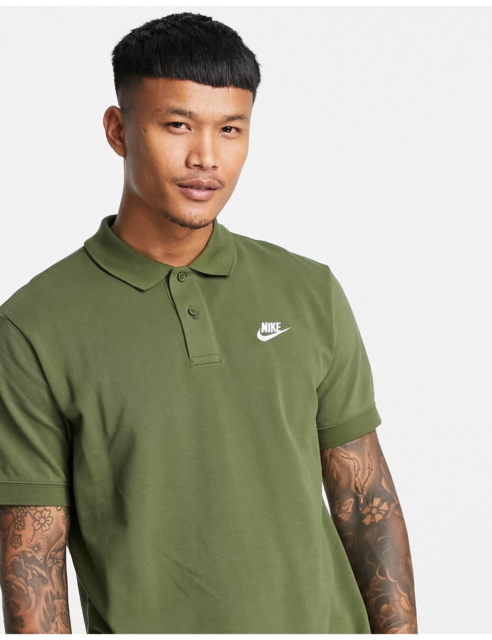 Nike Club polo in khaki