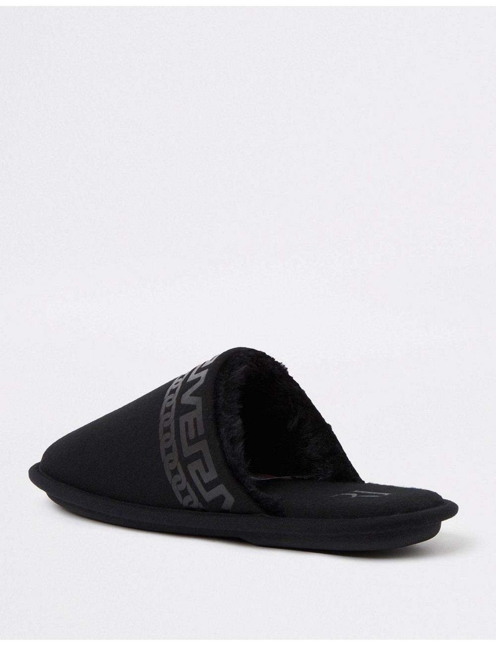 River Island slippers in black