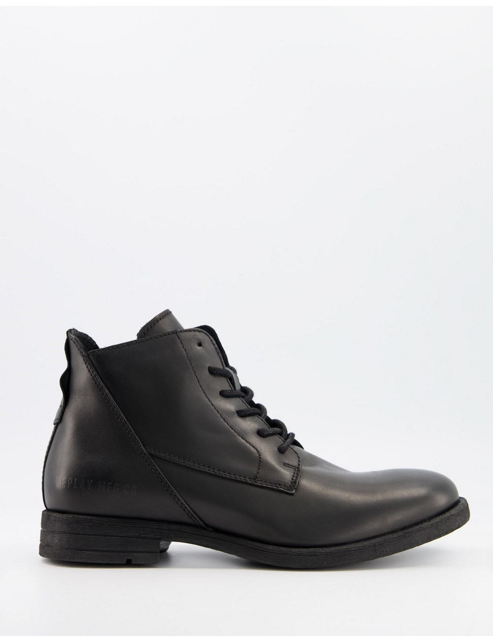 Replay leather lace up boots