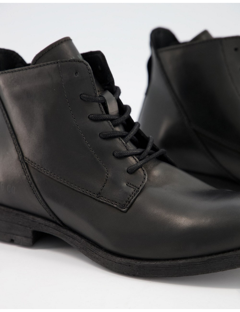 Replay leather lace up boots