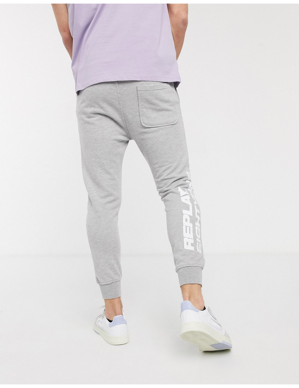 Replay jersey joggers