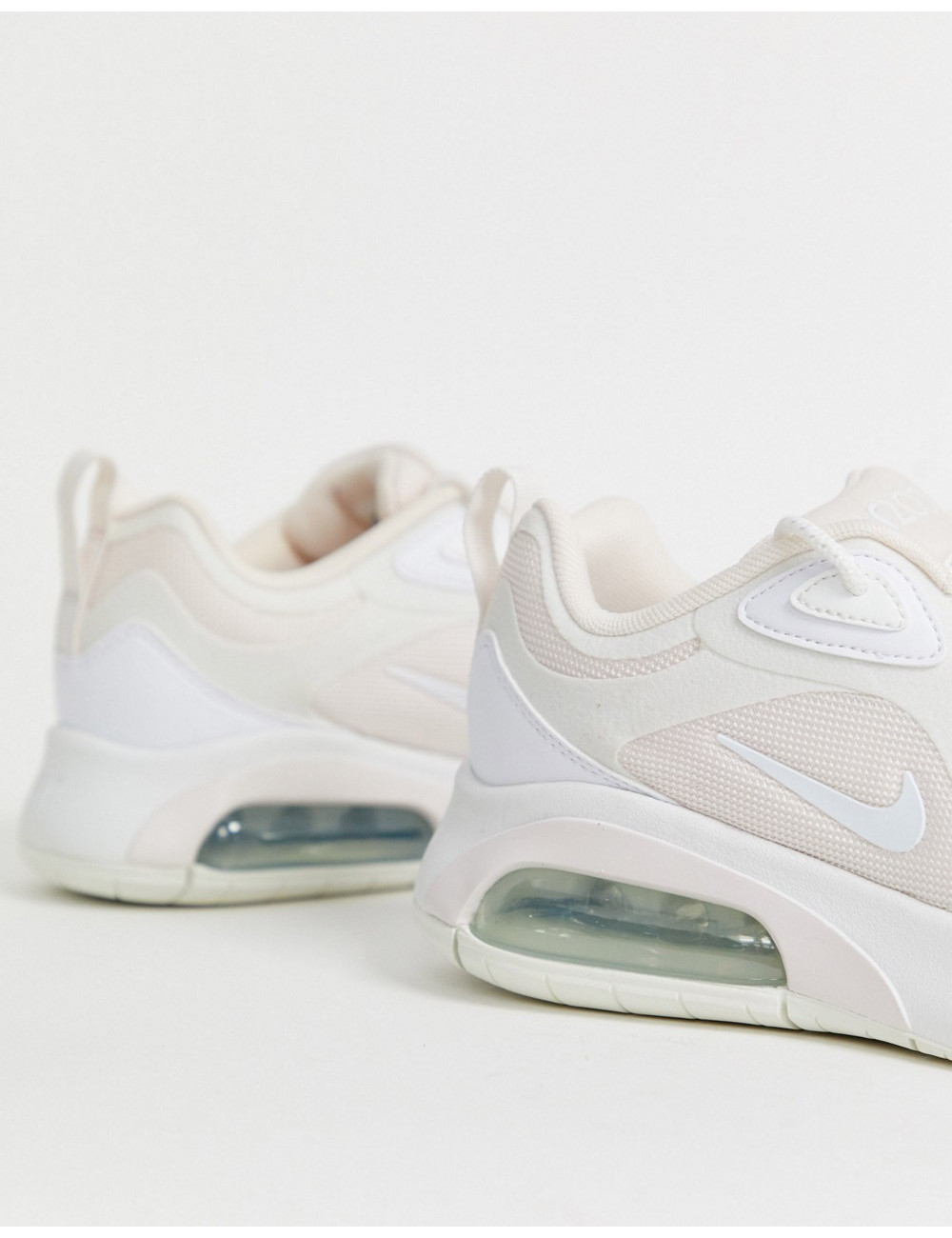 Nike white and pink Air Max...