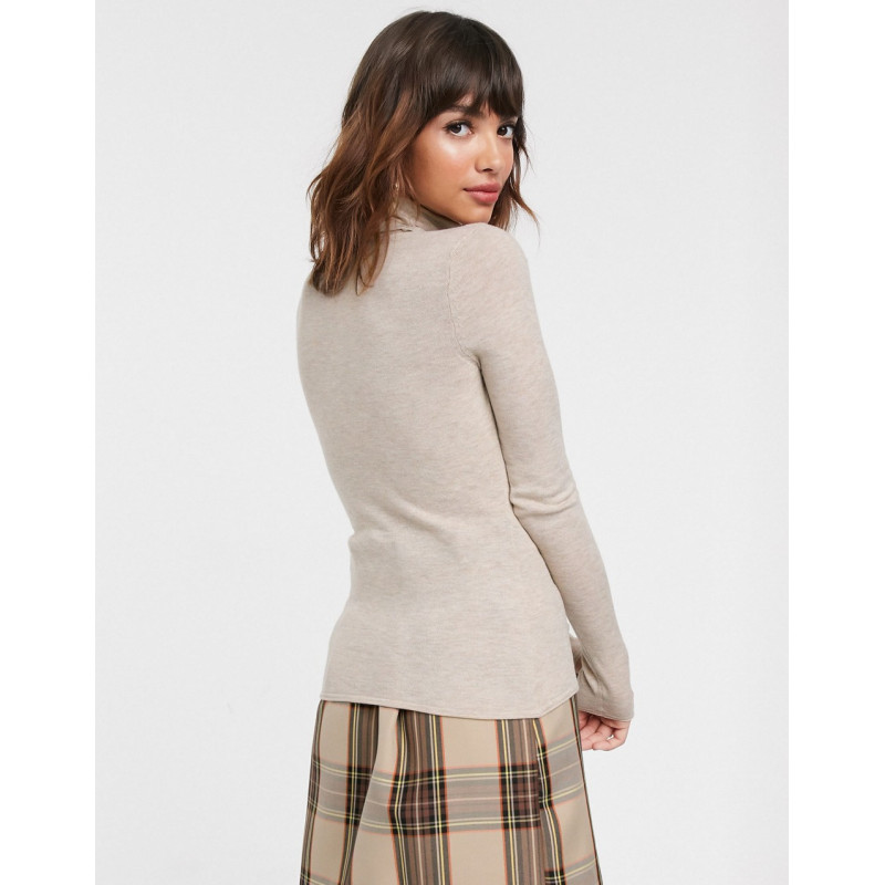 River Island knitted roll...