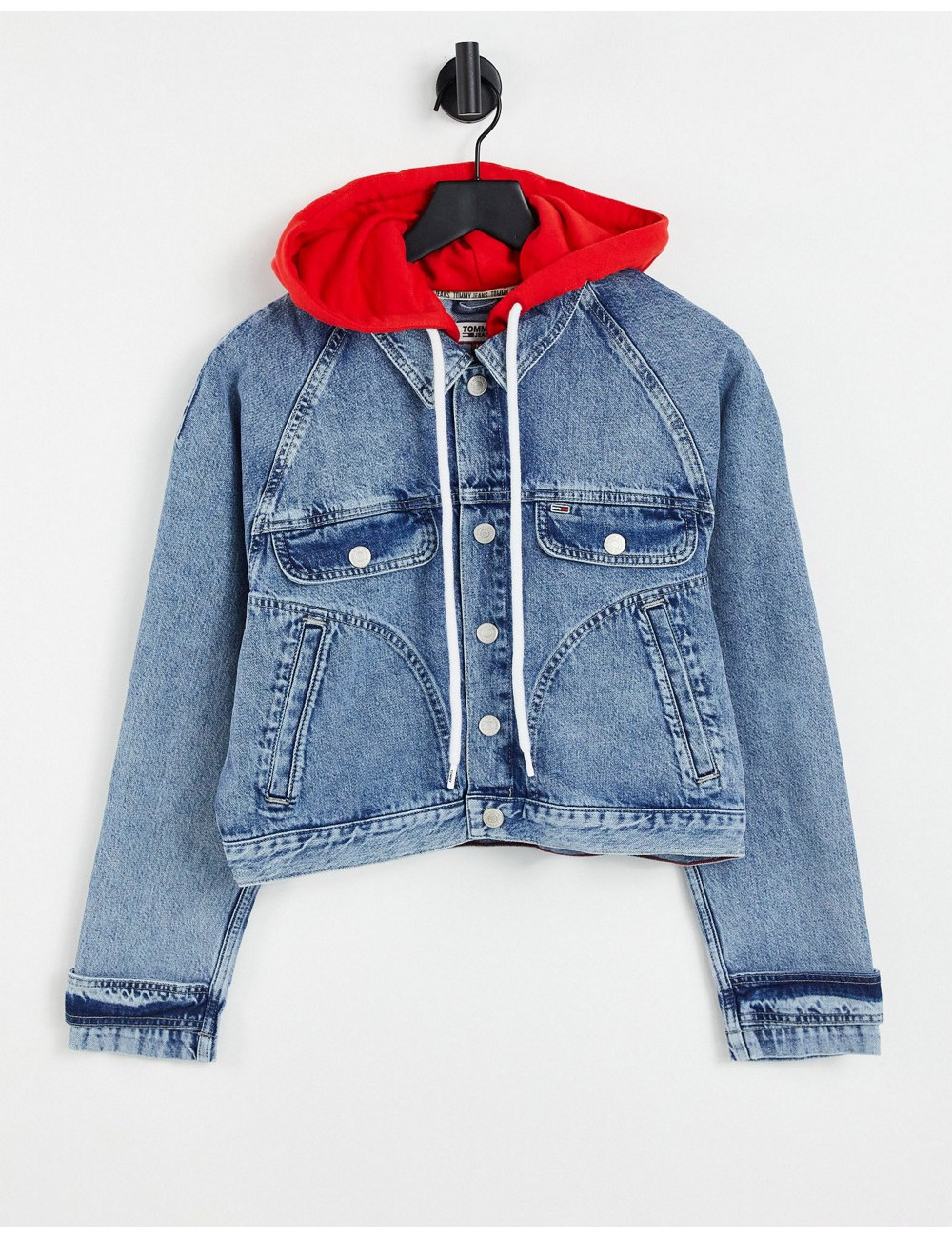 Tommy Jeans hoodie cropped...
