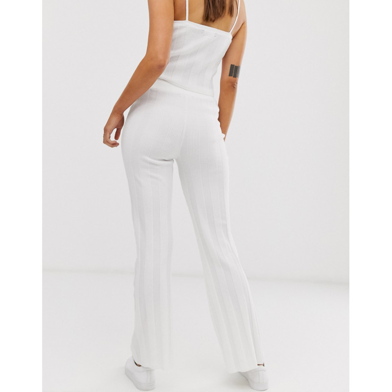 M Lounge flare trousers in...