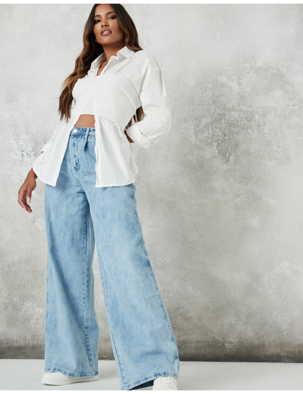 Missguided 90s wide leg...