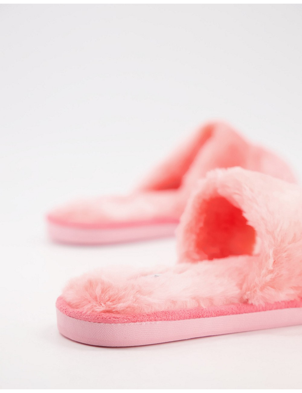 Simply Be fluffy slipper in...