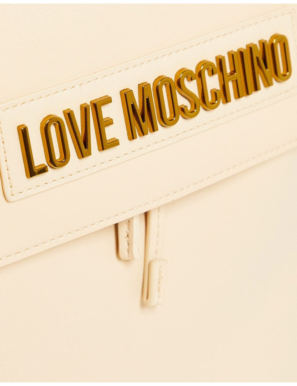 Love Moschino logo quilted...
