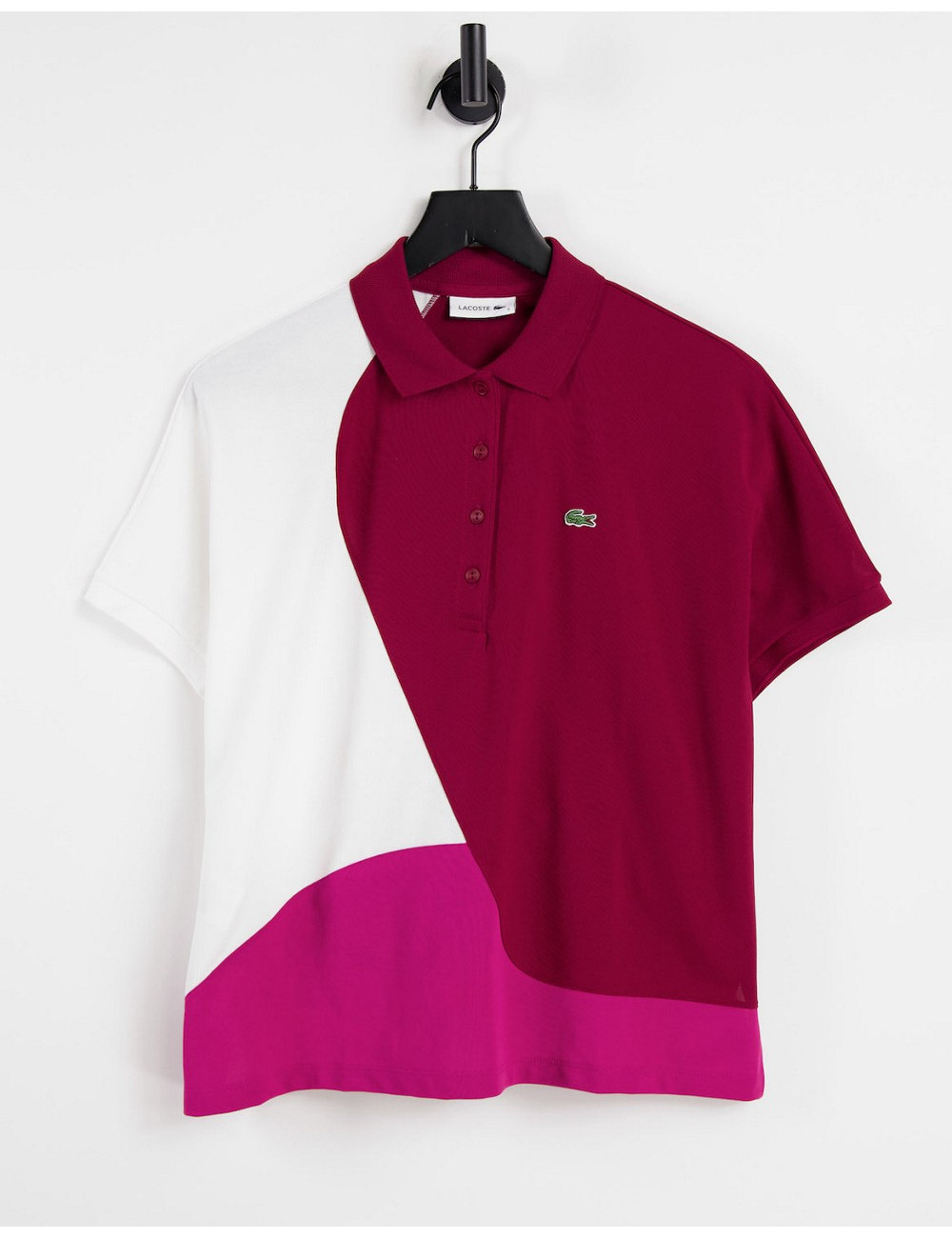 Lacoste colourblock polo...