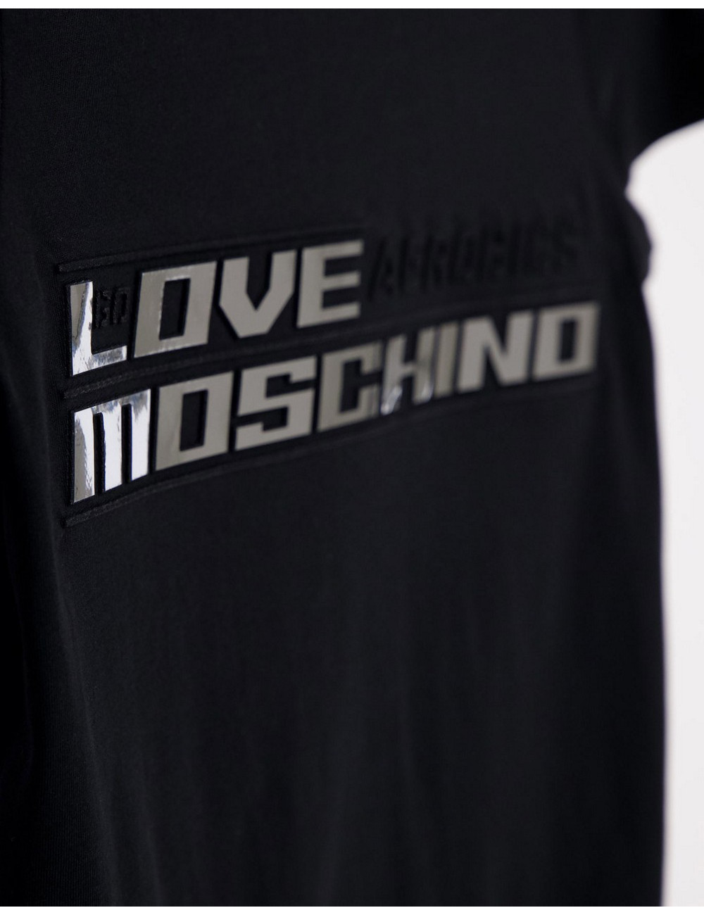 Love Moschino metallic logo...