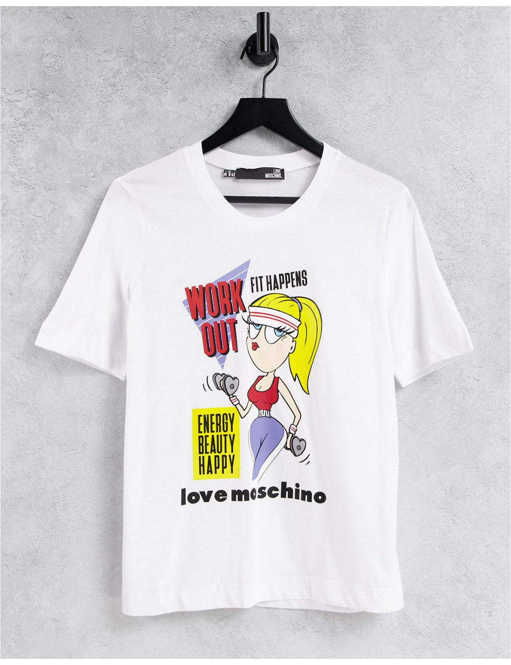 Love Moschino work out logo...