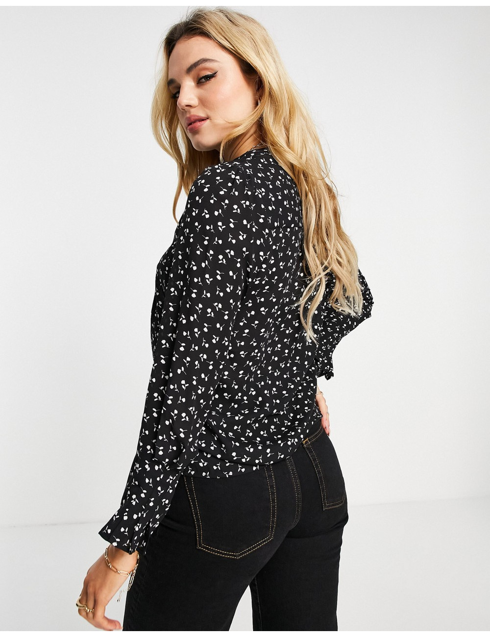 Selected flivia blouse in...