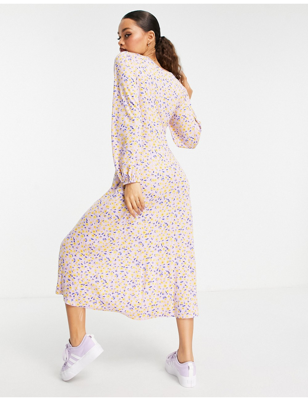 ASOS DESIGN Petite maxi tea...