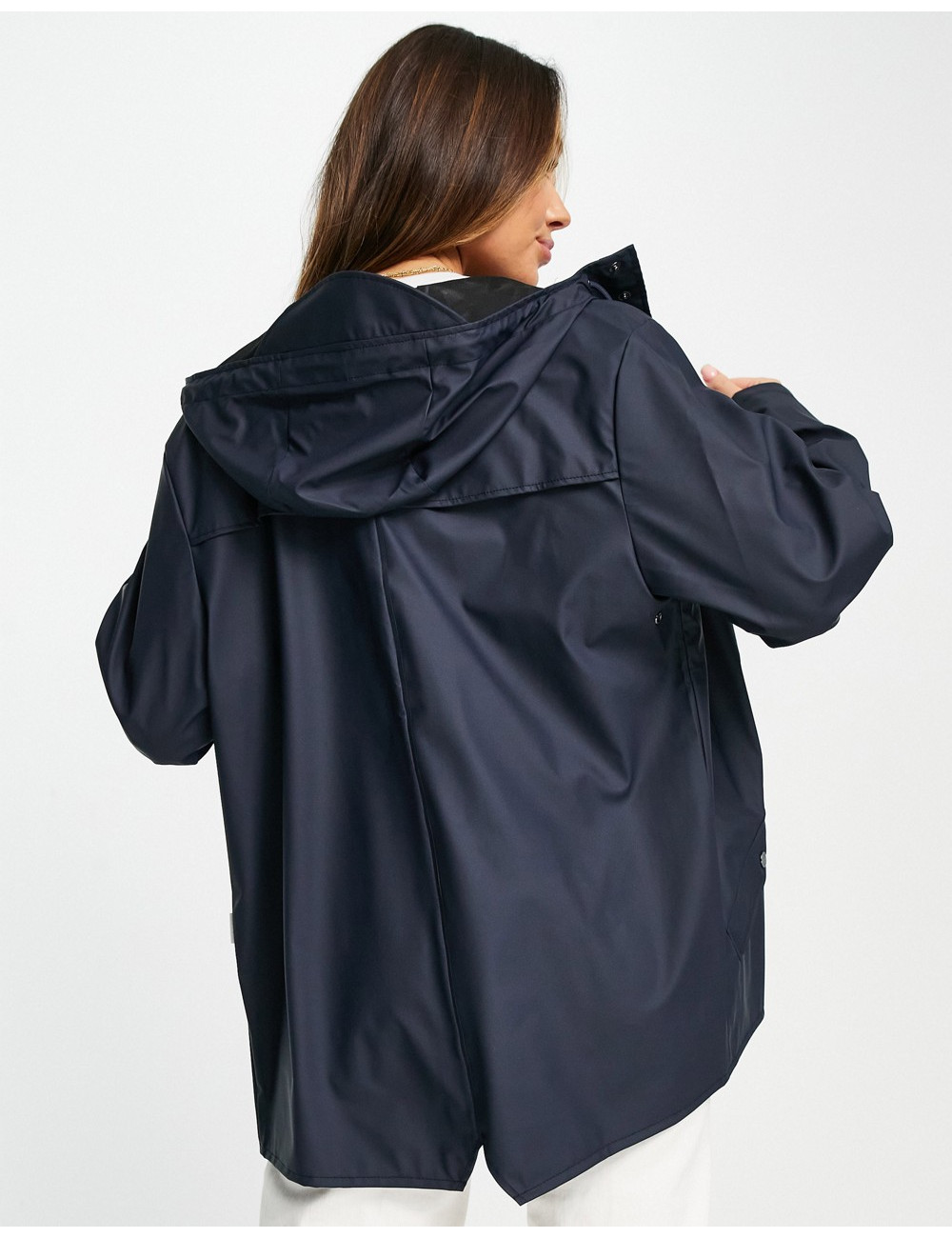 Rains short jacket in blue