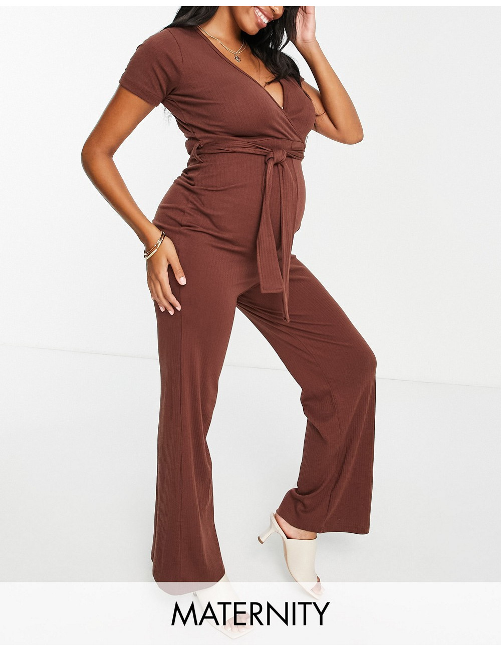Missguided Maternity ribbed...