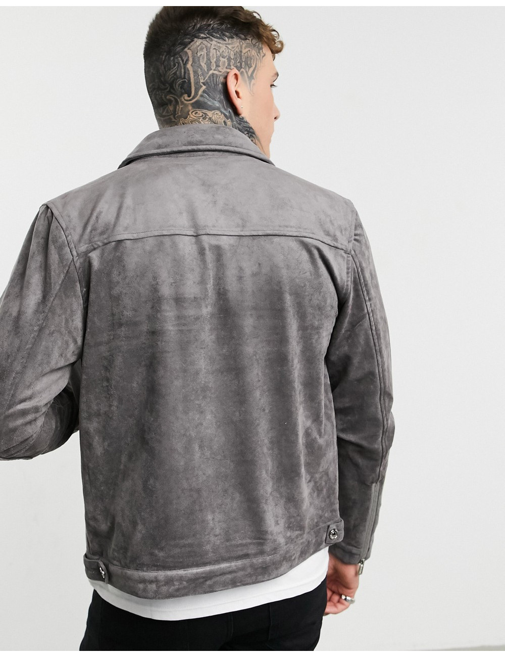 Azat Mard jacket in grey