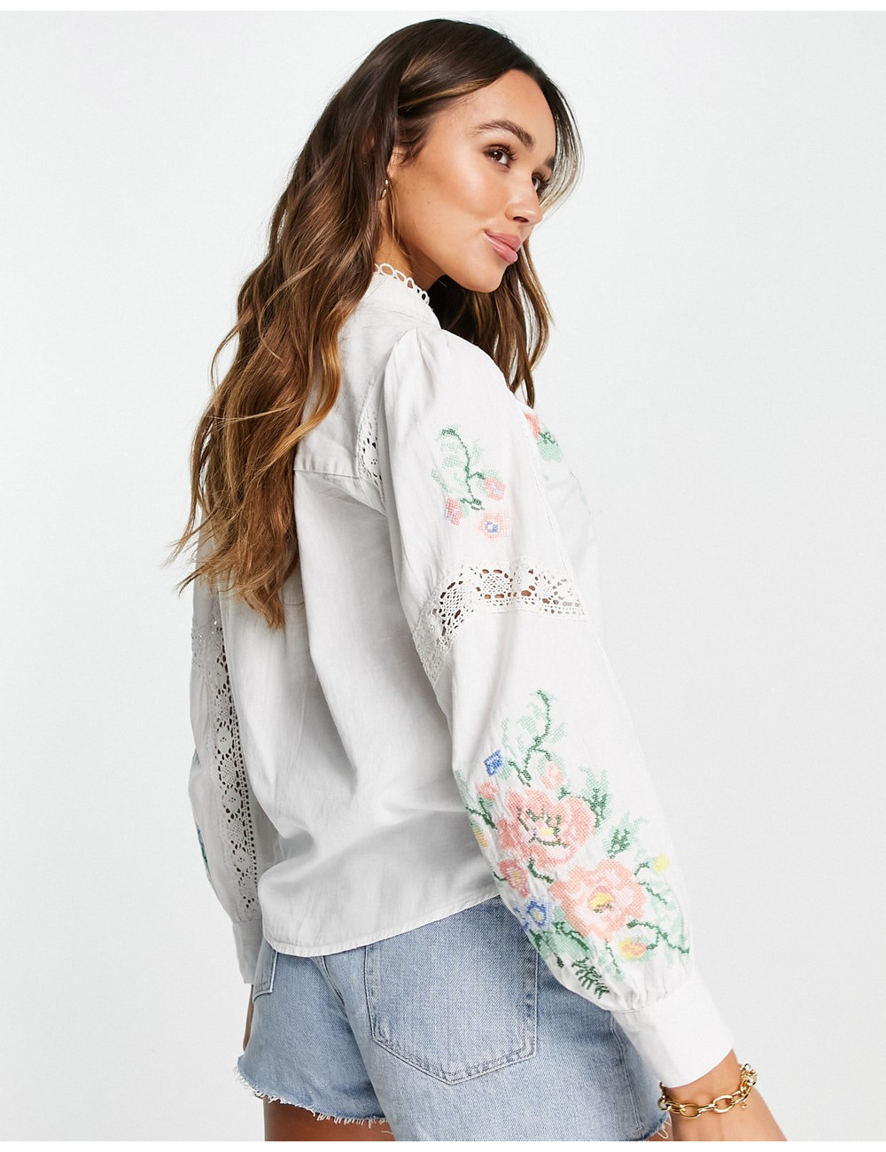 River Island floral...