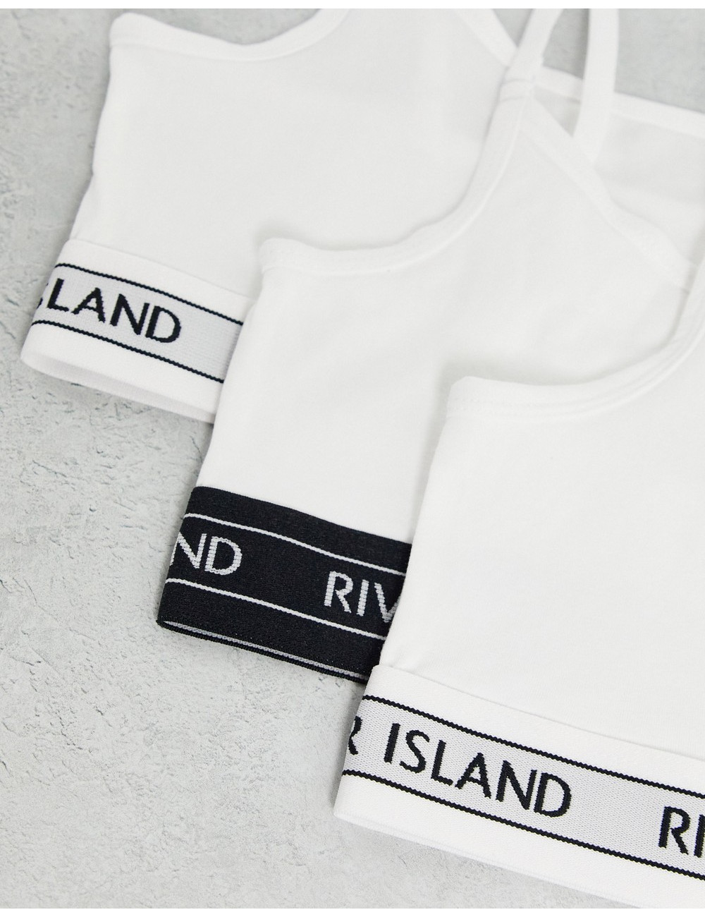 River Island logo waistband...