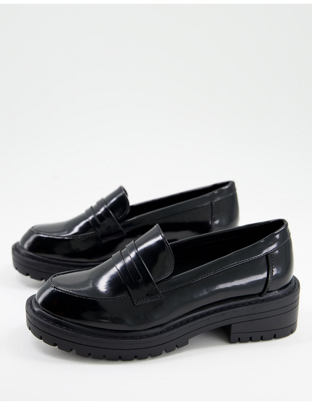 New Look chunky sole loafer...