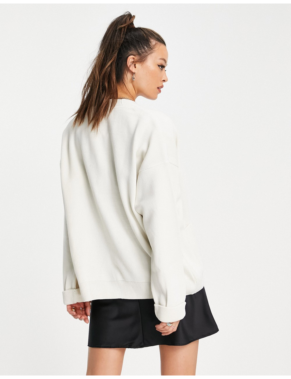 Topshop knitted oversized...