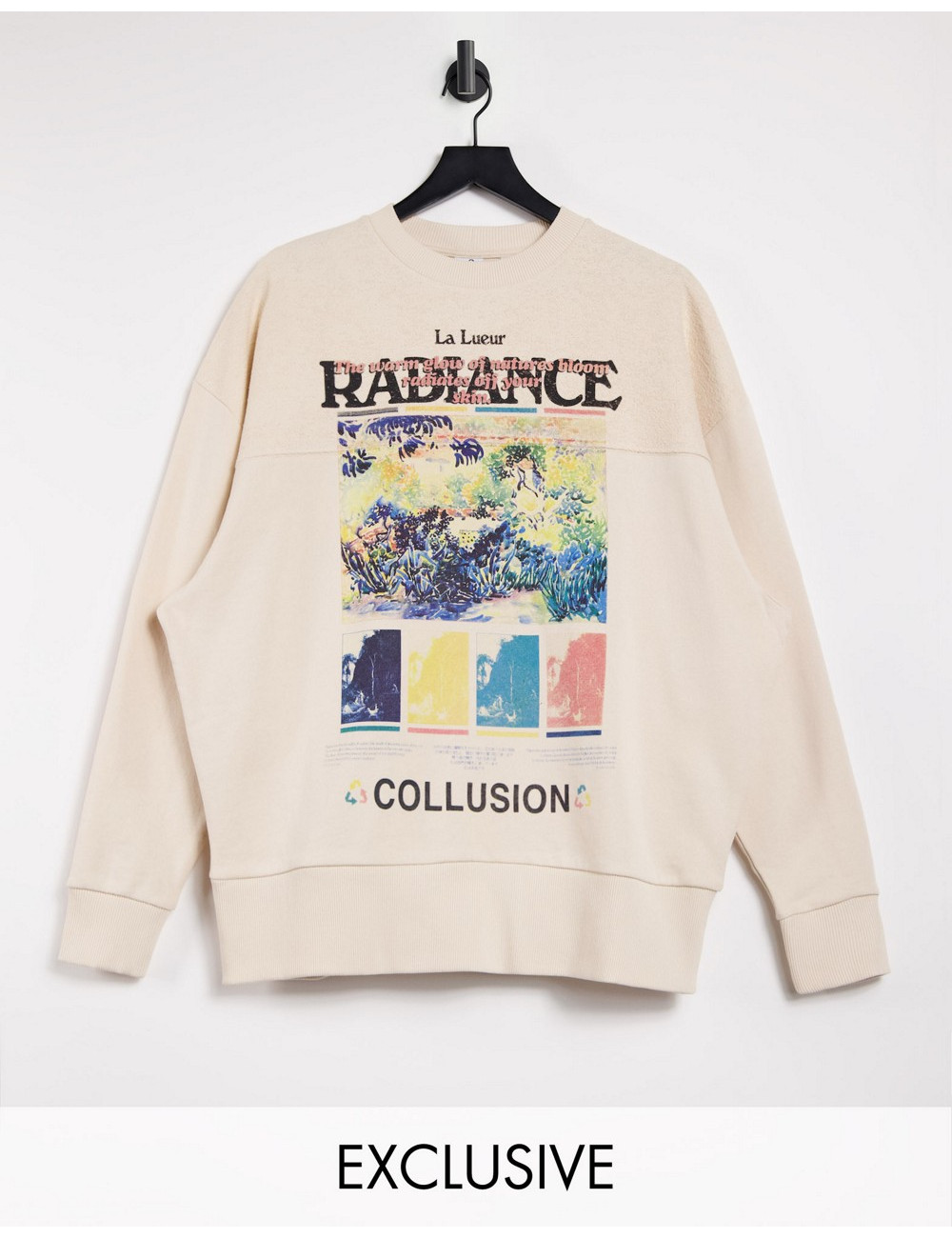 COLLUSION oversized front...