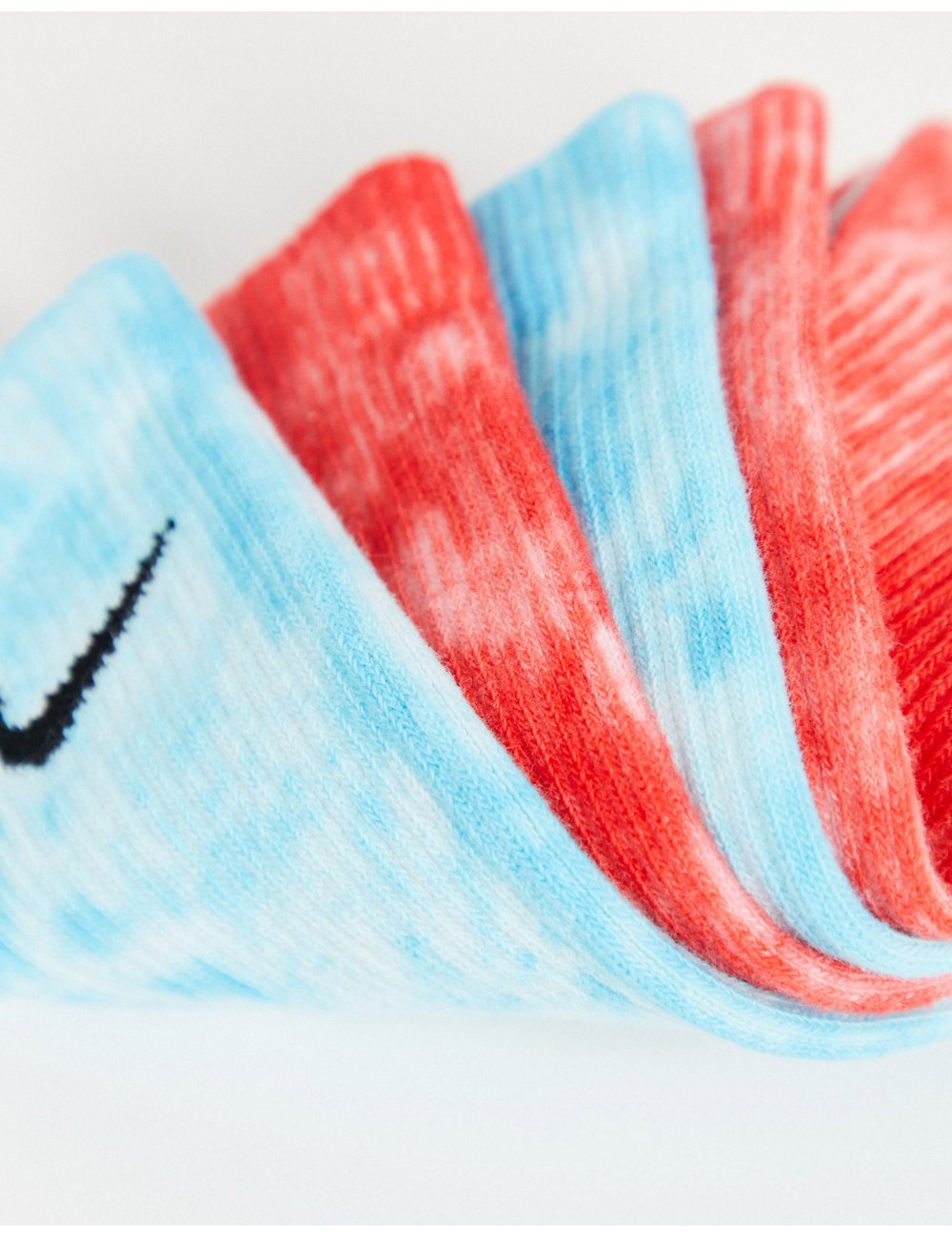 Nike tie dye socks in blue...