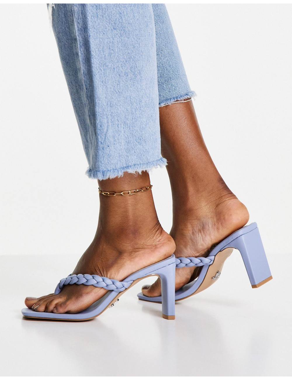Lipsy plaited sandals in...