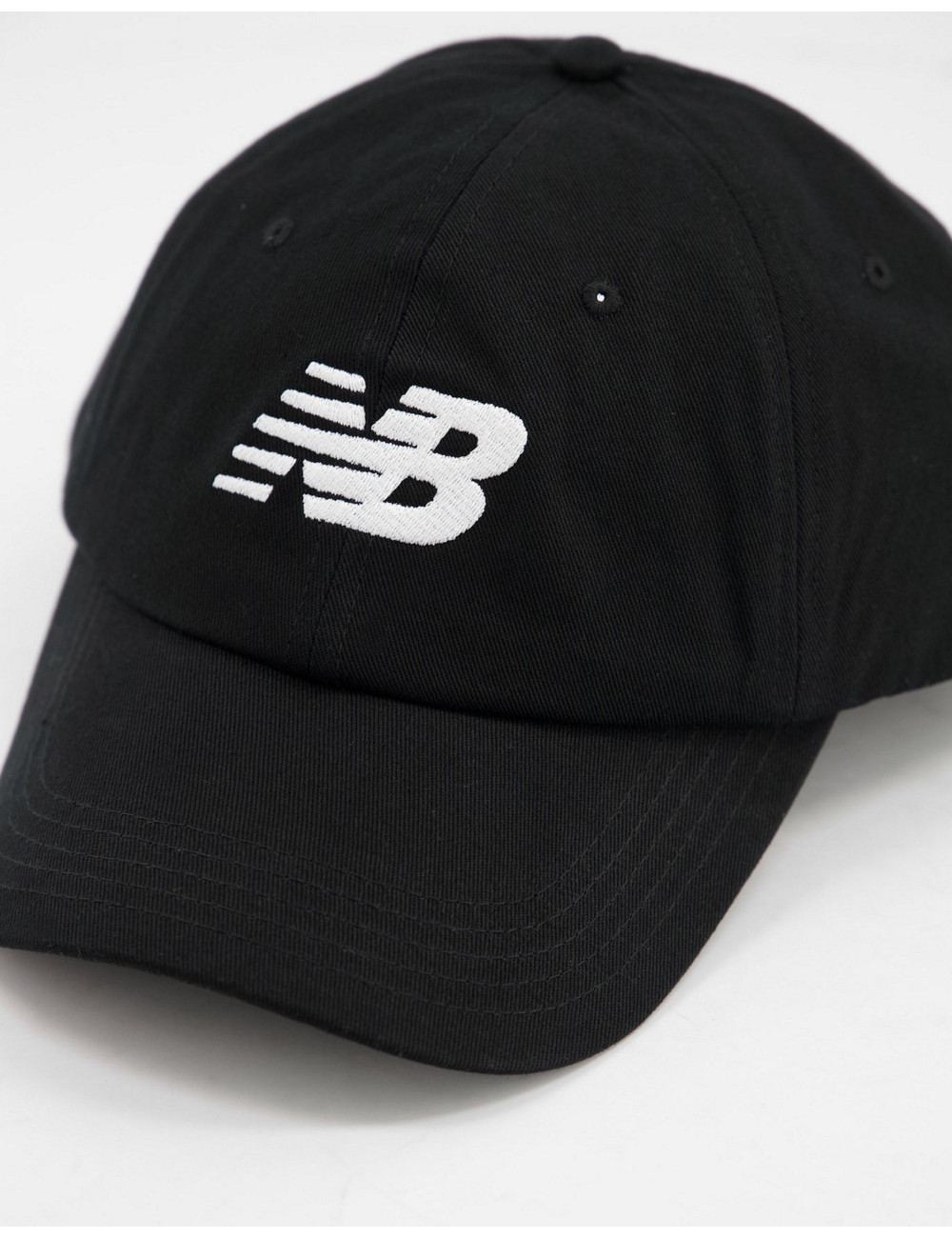 New Balance logo cap in black