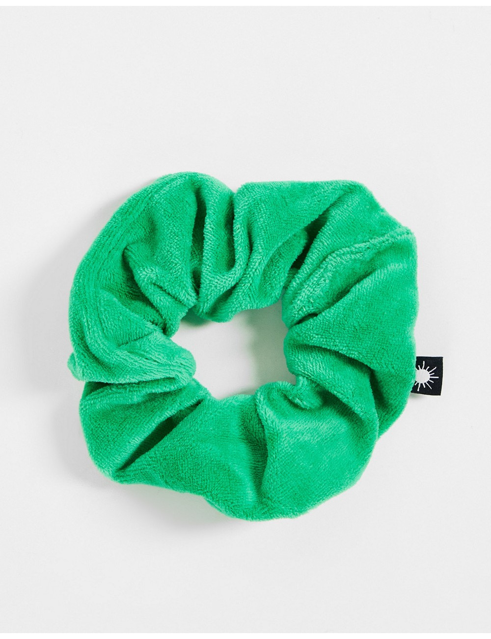 COLLUSION scrunchie in green