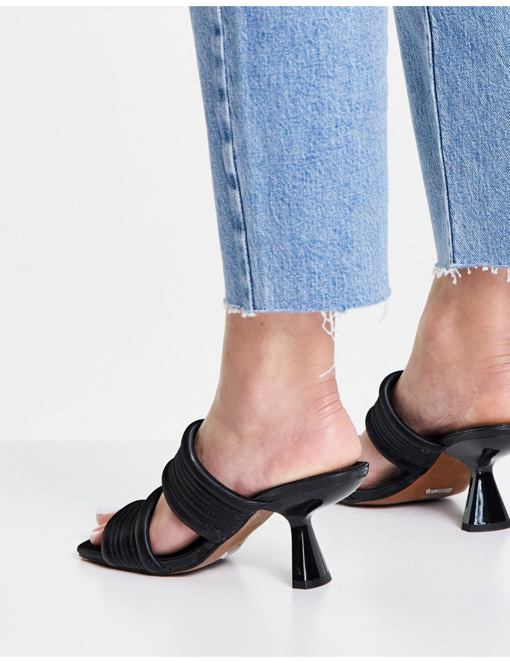 Topshop Nessy Padded Mule...