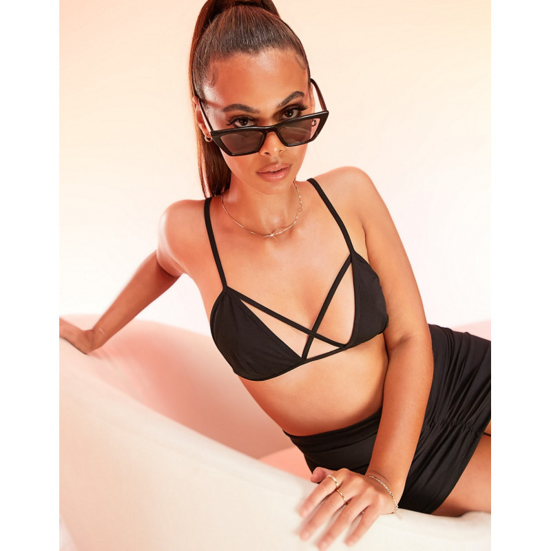 ASOS LUXE strappy bra top...