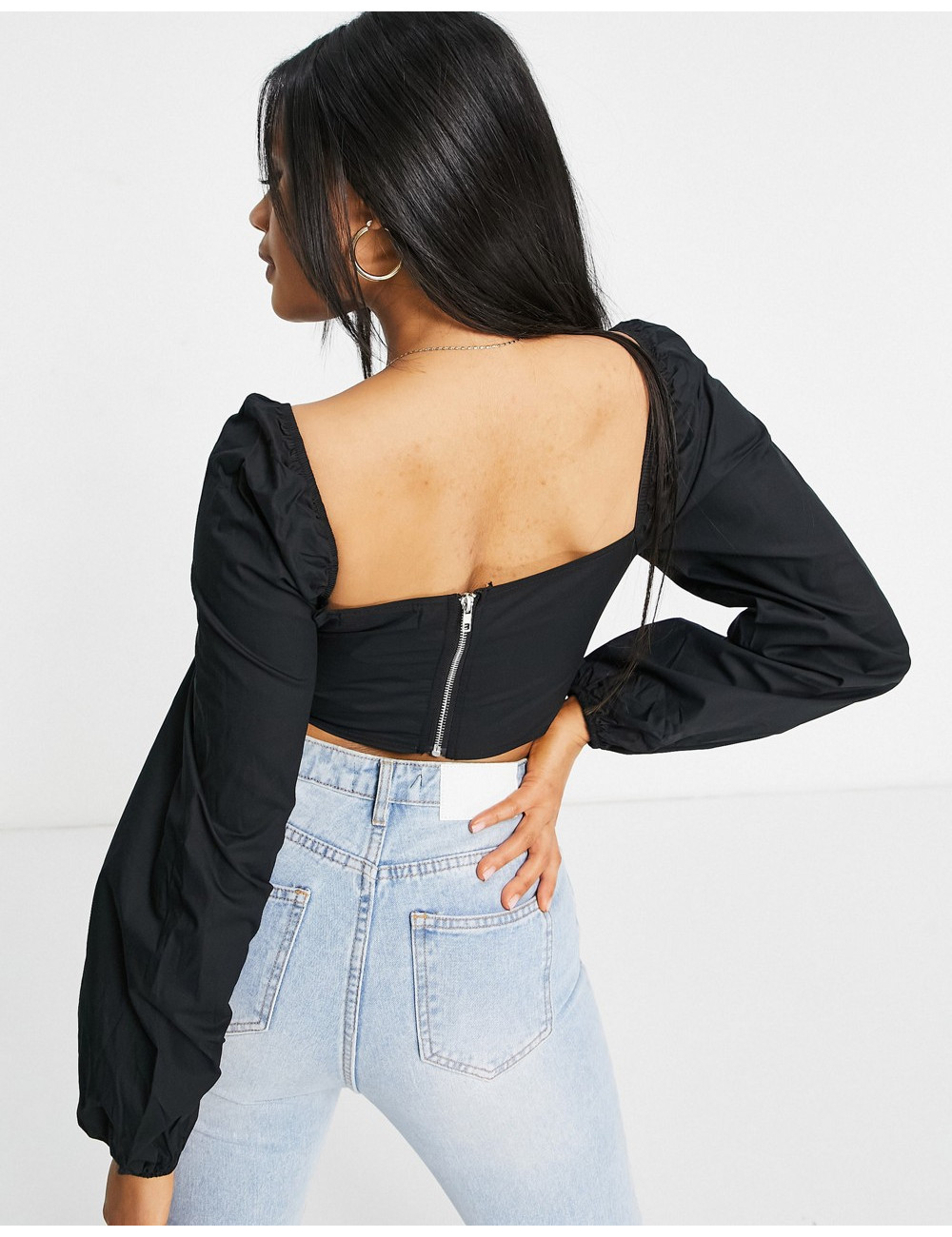 Missguided ruched milkmaid...