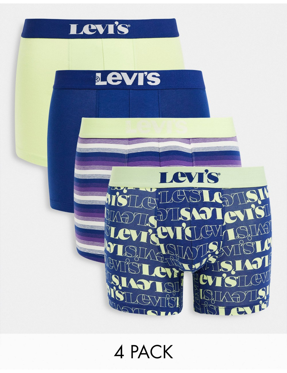 Levi's 4 pack print stripe...