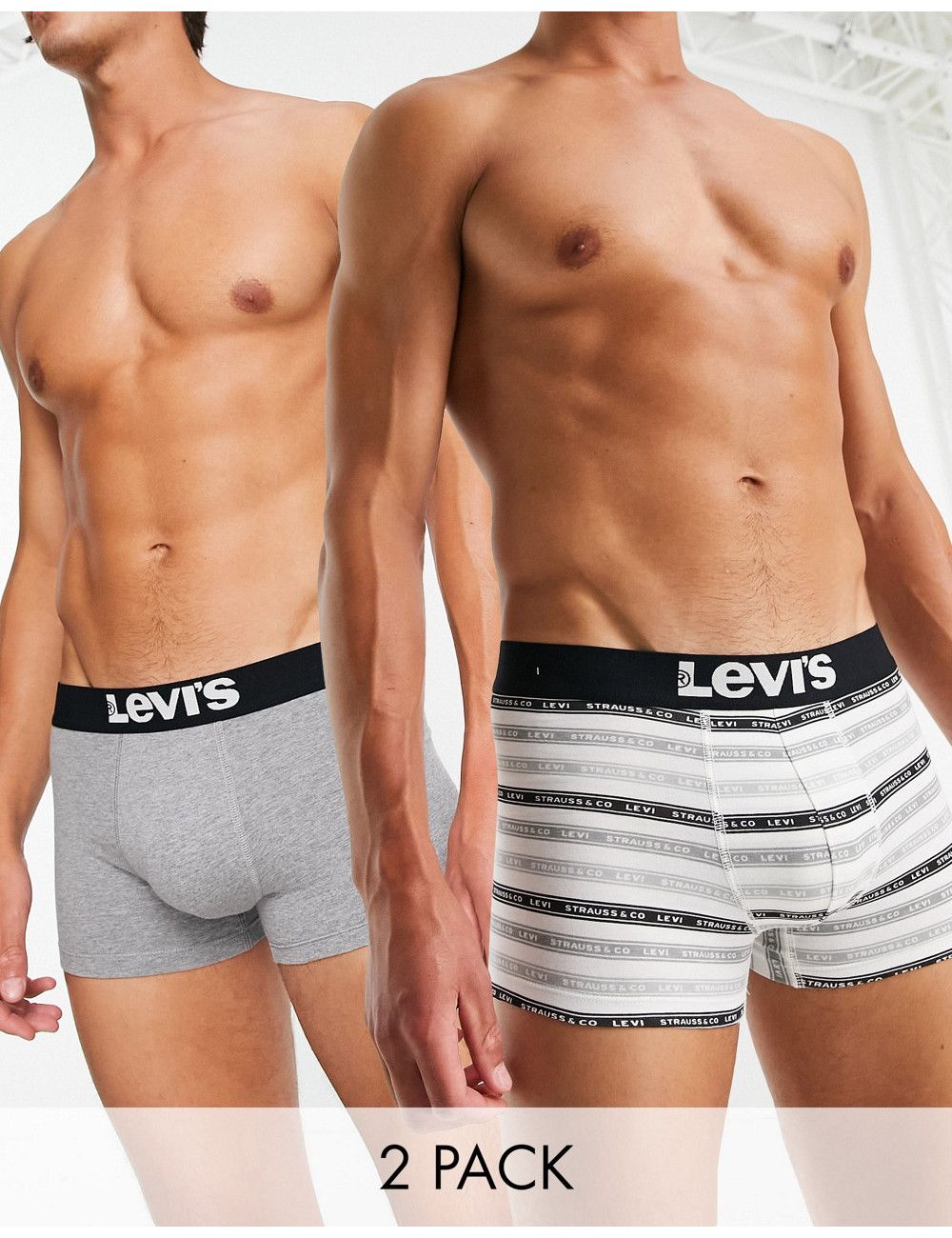 Levi's 2 pack logo stripe...