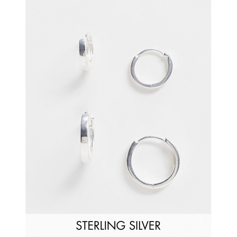 ASOS DESIGN sterling silver...
