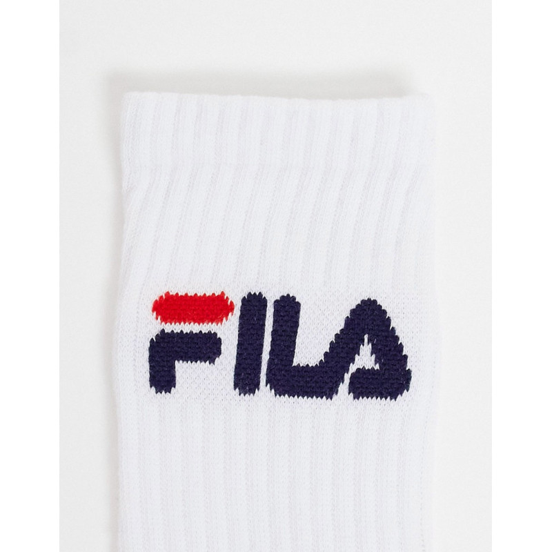 Fila 3 pack logo socks in...