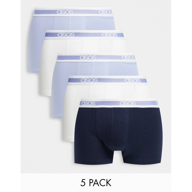 ASOS DESIGN 5 pack trunks...