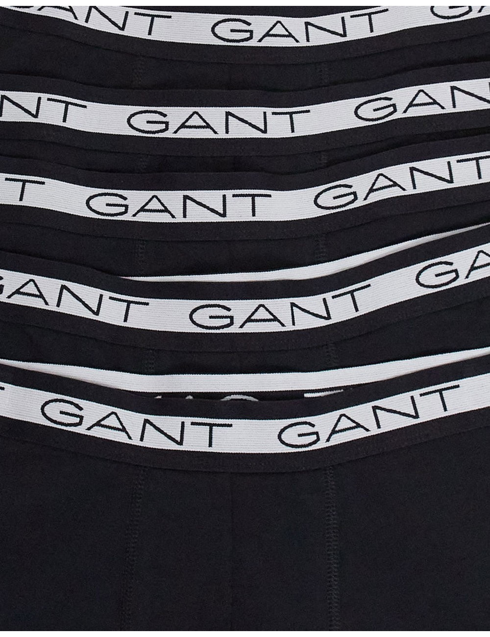 GANT 5 pack trunks in black...