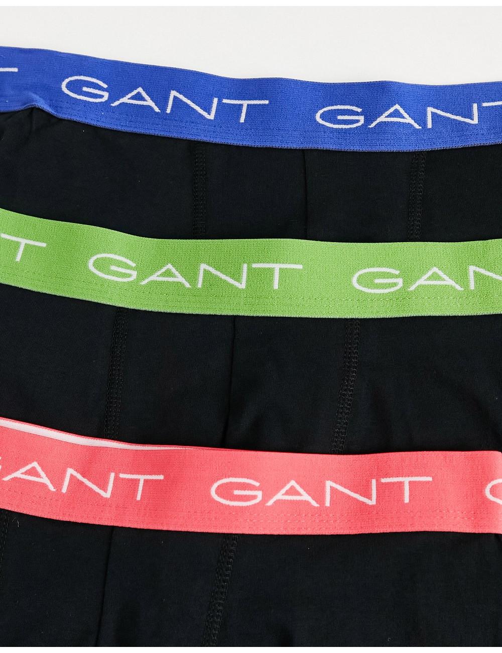 GANT 3 pack trunks in black...