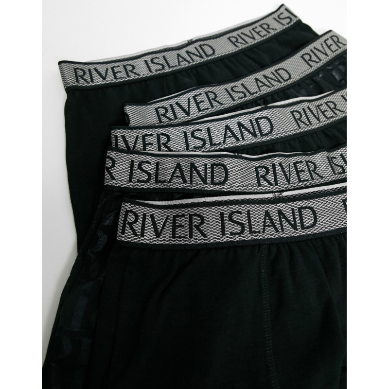 River Island 5 pack mono...
